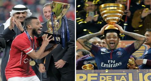 الأكثر تتويجًا في العالم.. ألفيس يحلق في الصدارة بـ38 لقبًا.. وإنييستا يتجاوز عاشور